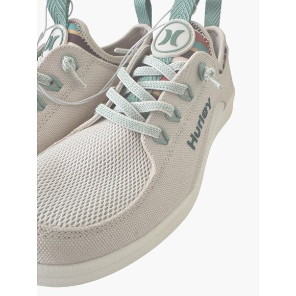 Hurley Castaic Beige Sneaker Size 6 Light Weight NWOB $89 Lace Up - Picture 12 of 12